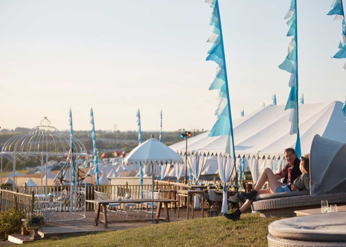 camp kerala at glastonbury