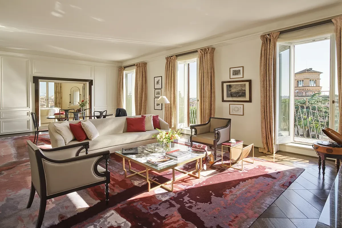 The Villa medici presidential suite