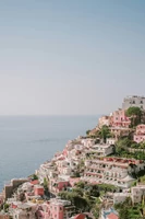 A seaside town in europe