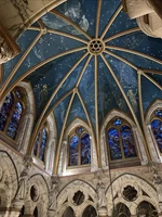 A Marble chapel celling