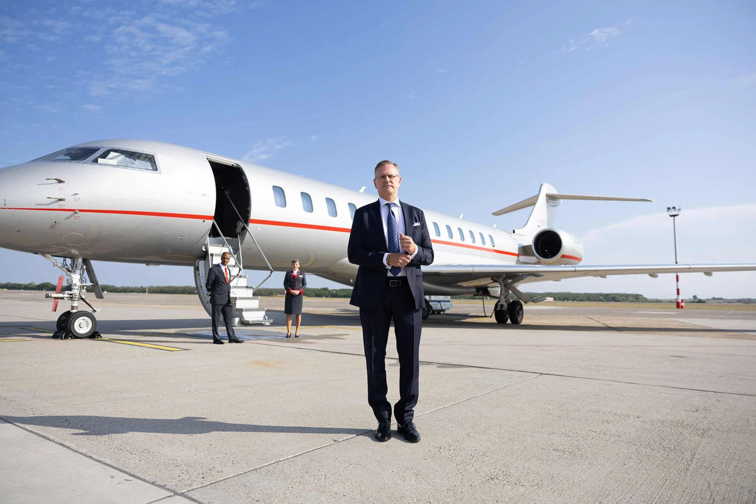Mats Leander, VistaJet&rsquo;s President of the Nordics and Eastern Europe in Budapest