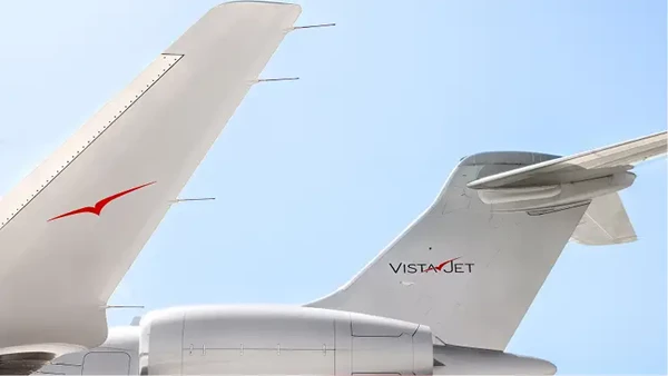 VistaJet Exterior Side View
